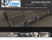 Tablet Screenshot of fisselfloorcovering.com